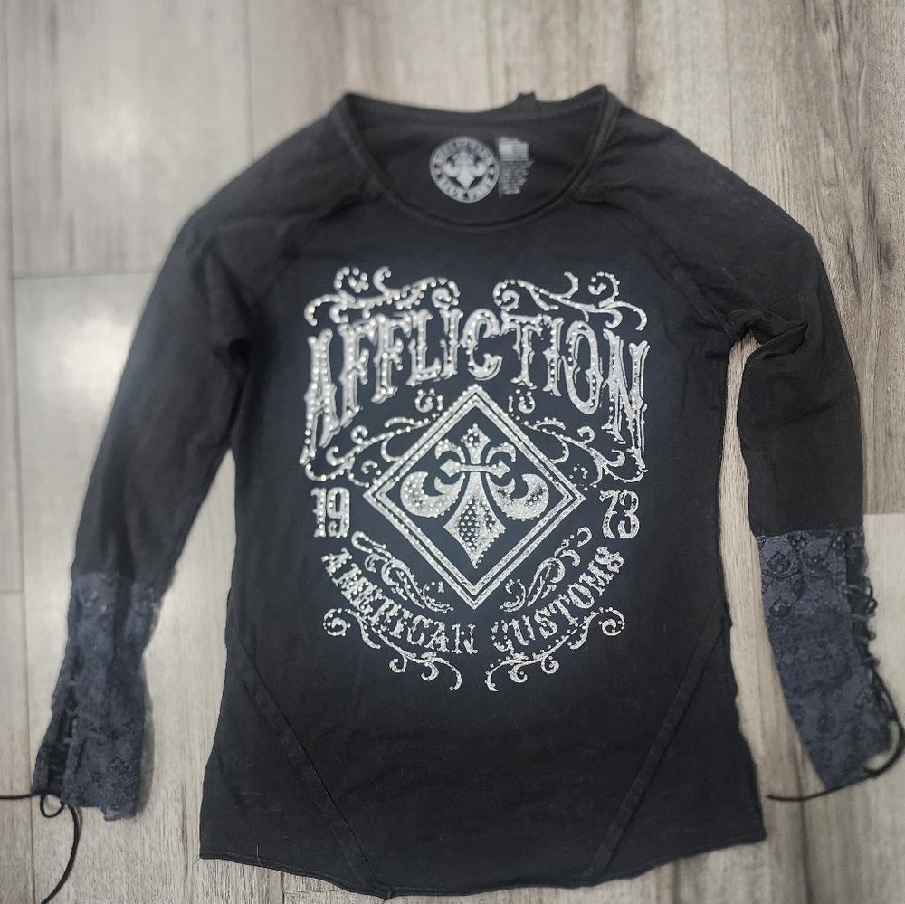 Affliction womens shirt Small